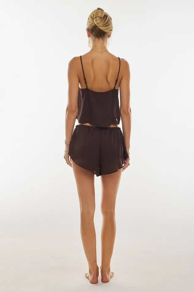 RESA Blair Top In Chocolate Women Lounge