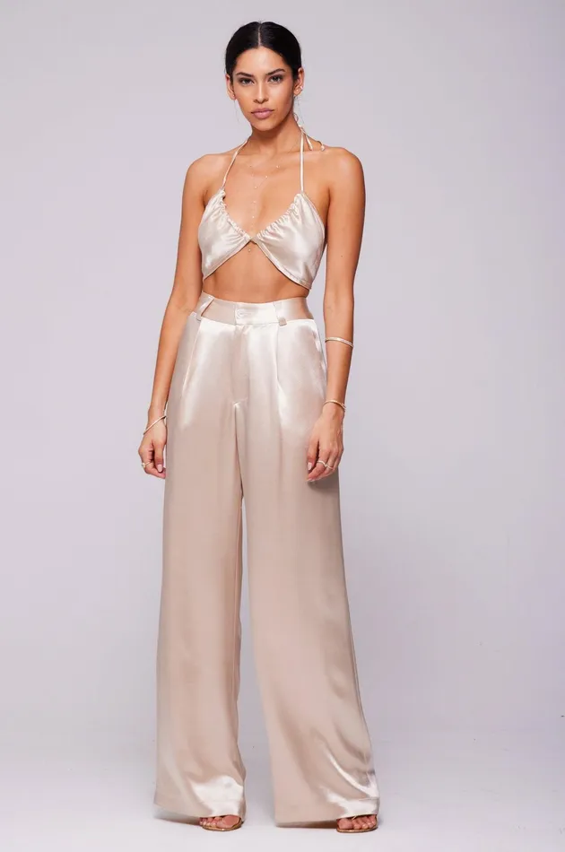RESA Bowie Top In Champagne Women Brides