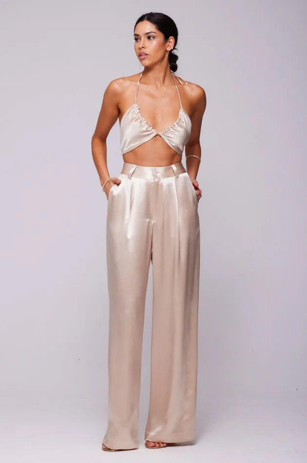 RESA Bowie Top In Champagne Women Brides