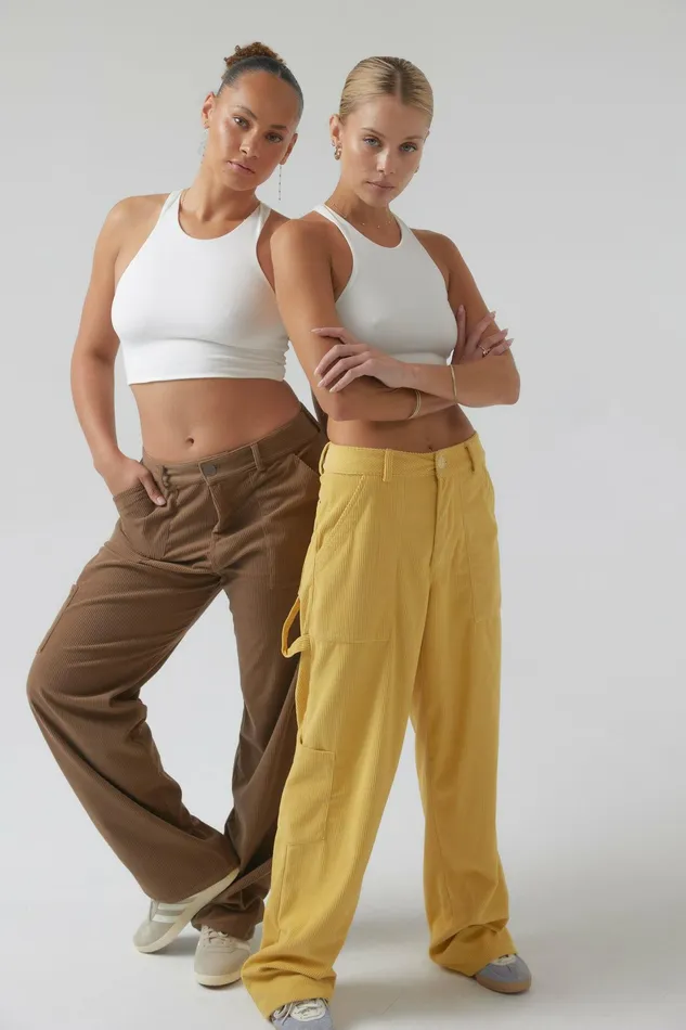 RESA Elsa Cargo Pant In Espresso Women Basics