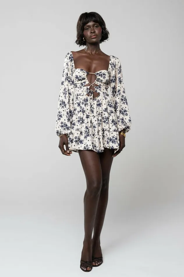 RESA Lyla Mini In Antoinette Women Mini Dresses
