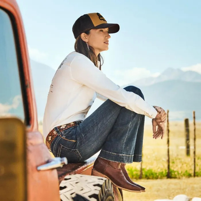 Riley Shorty Boots Brown Women Stetson Western