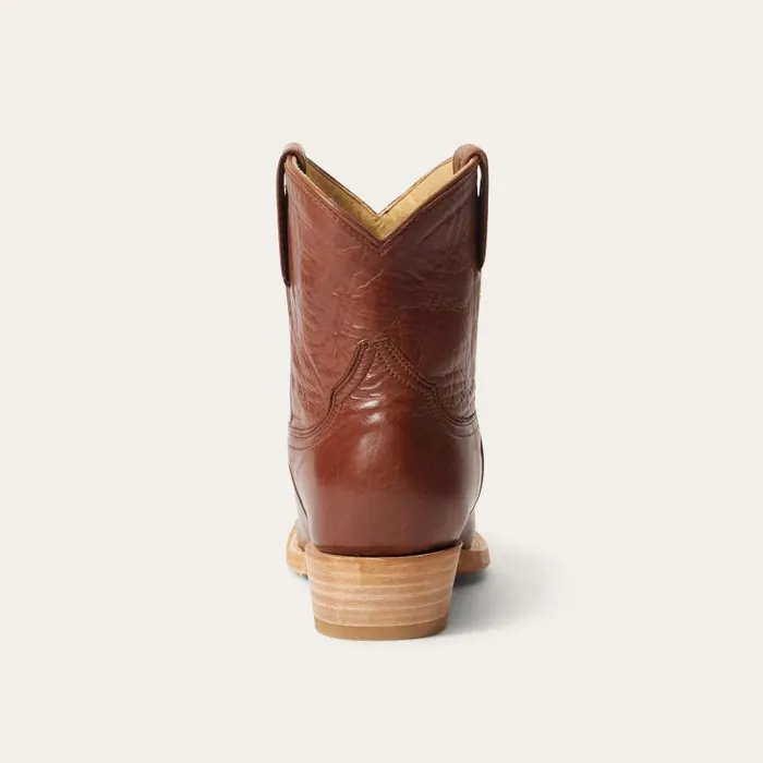 Riley Shorty Boots Brown Women Stetson Western