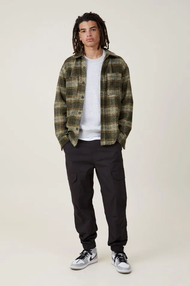 Ripstop Jogger Black Men Cotton On Pants