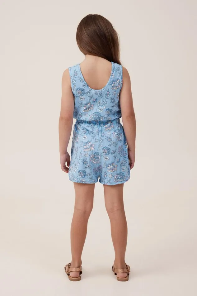 Romy Playsuit Dusk Bluefrida Folk Floral Girls Cotton On Shorts Skirts and Playsuits Romy Playsuit Dusk Bluefrida Folk Floral Girls Cotton On Shorts Skirts and Playsuits