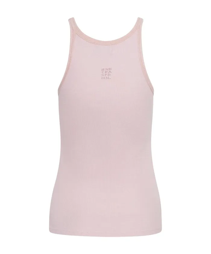 ROSE QUARTZ ONE TEASPOON RIB SINGLET Women One Teaspoon Tees and Tanks ROSE QUARTZ ONE TEASPOON RIB SINGLET Women One Teaspoon Tees and Tanks