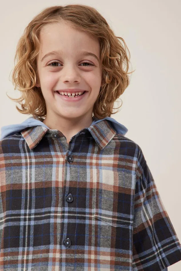 Rugged Long Sleeve Layered Shirt Dusty Bluecoco Jumbo Plaid Boys Cotton On Shirts Rugged Long Sleeve Layered Shirt Dusty Bluecoco Jumbo Plaid Boys Cotton On Shirts
