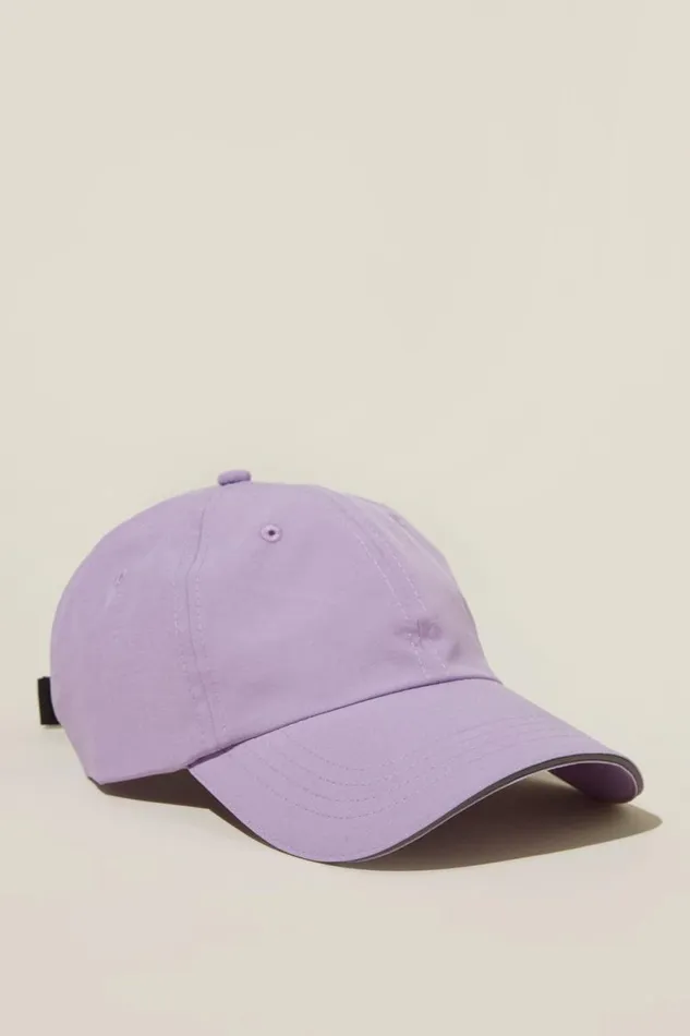 Run Club Cap Lilac Light Women Cotton On Accessories