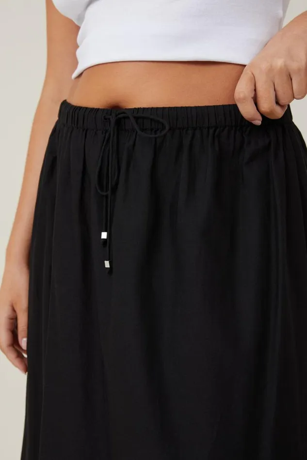 Rylee Lace Maxi Skirt Black Women Cotton On Skirts