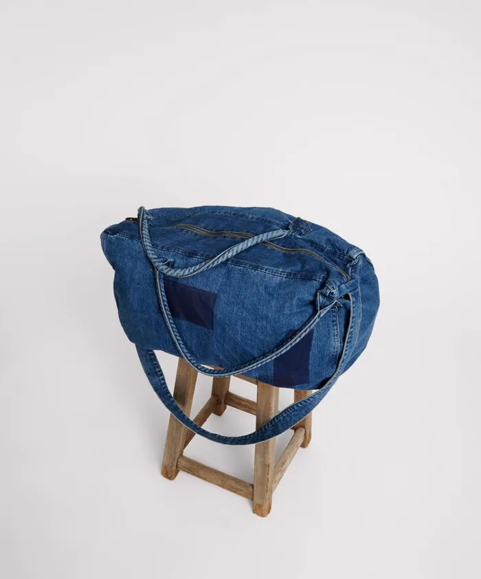 SALTY SAILOR DENIM OVERNIGHTER BAG Women One Teaspoon Bags SALTY SAILOR DENIM OVERNIGHTER BAG Women One Teaspoon Bags