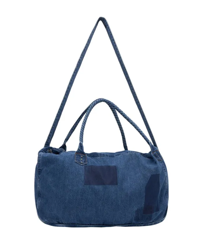 SALTY SAILOR DENIM OVERNIGHTER BAG Women One Teaspoon Bags SALTY SAILOR DENIM OVERNIGHTER BAG Women One Teaspoon Bags