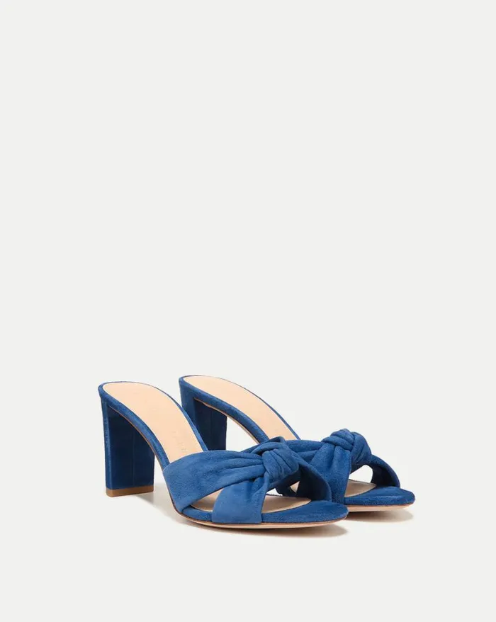 Sandals Shop Veronica Beard Ganita KnotFront Sandal Hazelwood