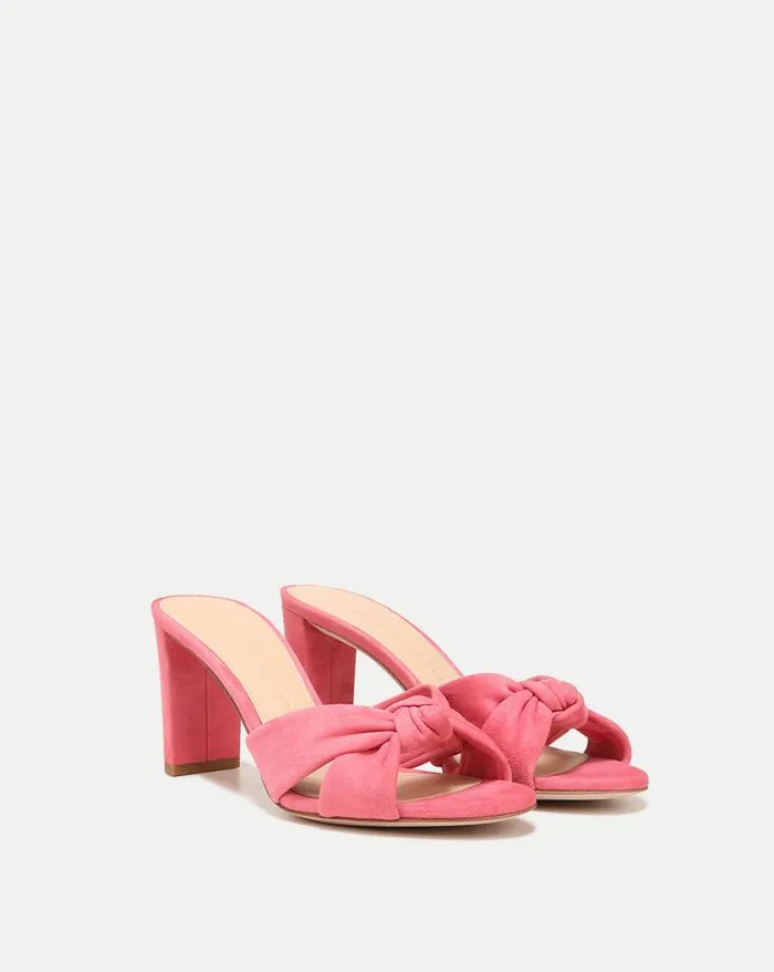 Sandals Shop Veronica Beard Ganita KnotFront Sandal Hazelwood