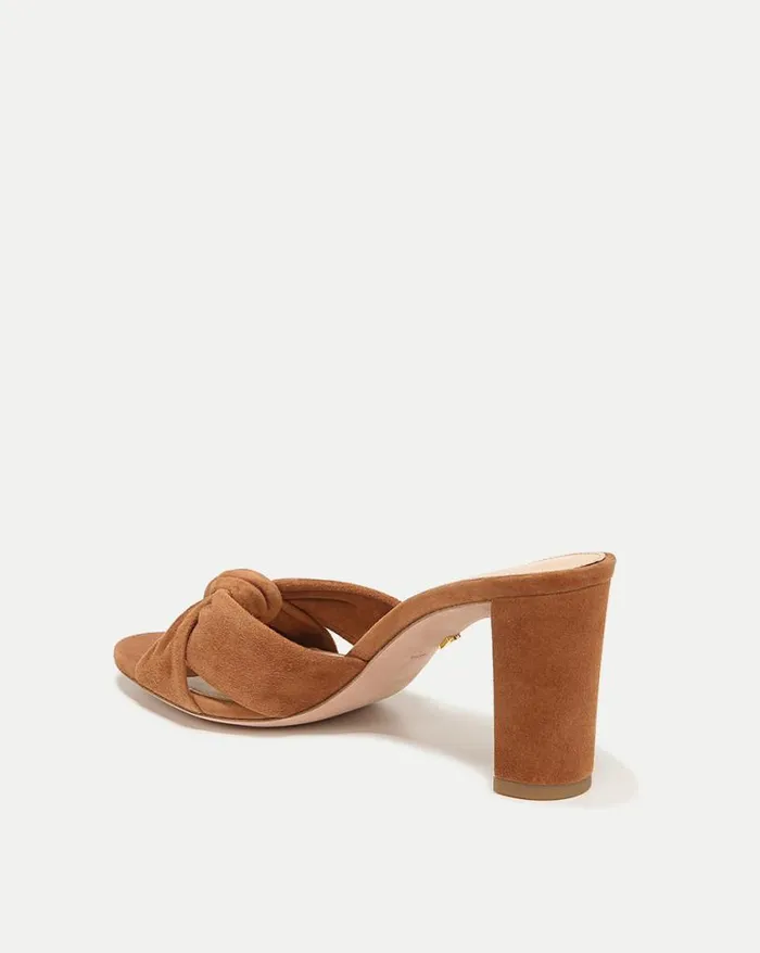 Sandals Shop Veronica Beard Ganita KnotFront Sandal Hazelwood
