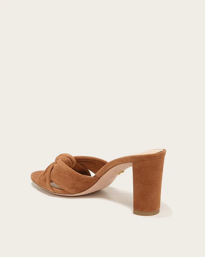 Sandals Shop Veronica Beard Ganita KnotFront Sandal Hazelwood