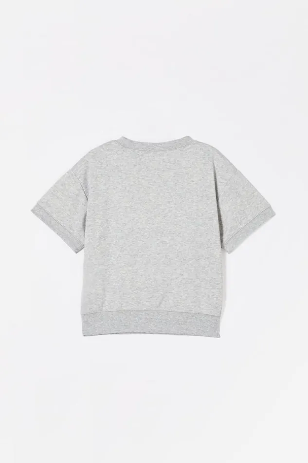 Sandy Short Sleeve Sports Crew Fog Grey Marlecourtside Boys Cotton On Sweatshirts and Sweatpants Sandy Short Sleeve Sports Crew Fog Grey Marlecourtside Boys Cotton On Sweatshirts and Sweatpants