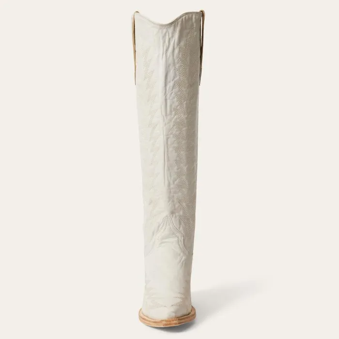 Sarah Boots White Women Stetson Western