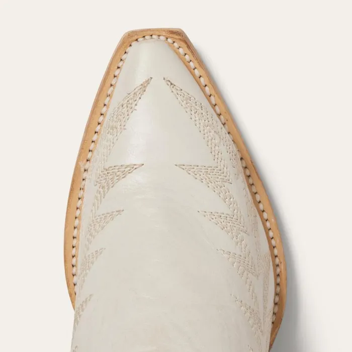Sarah Boots White Women Stetson Western