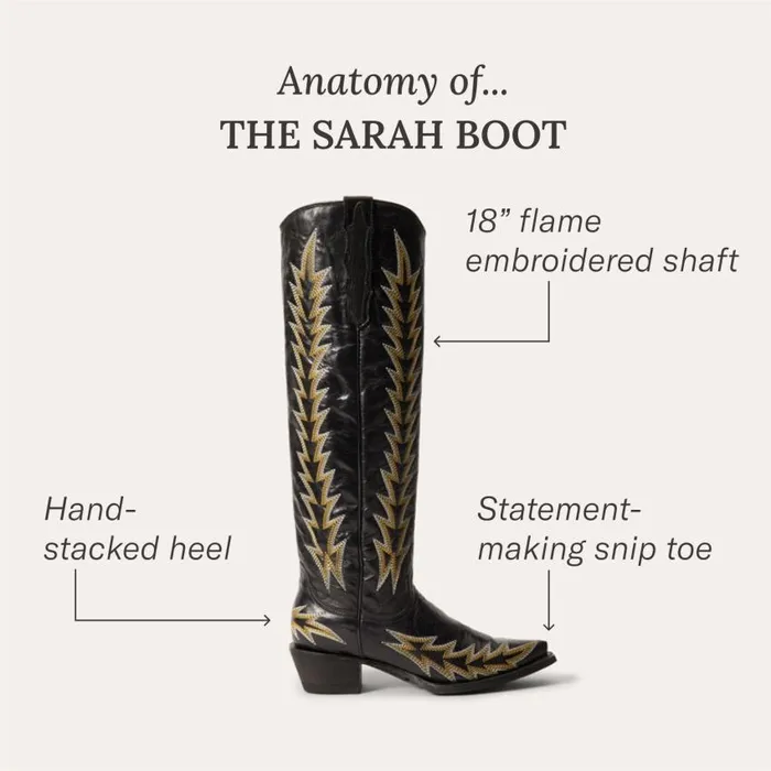 Sarah Boots White Women Stetson Western