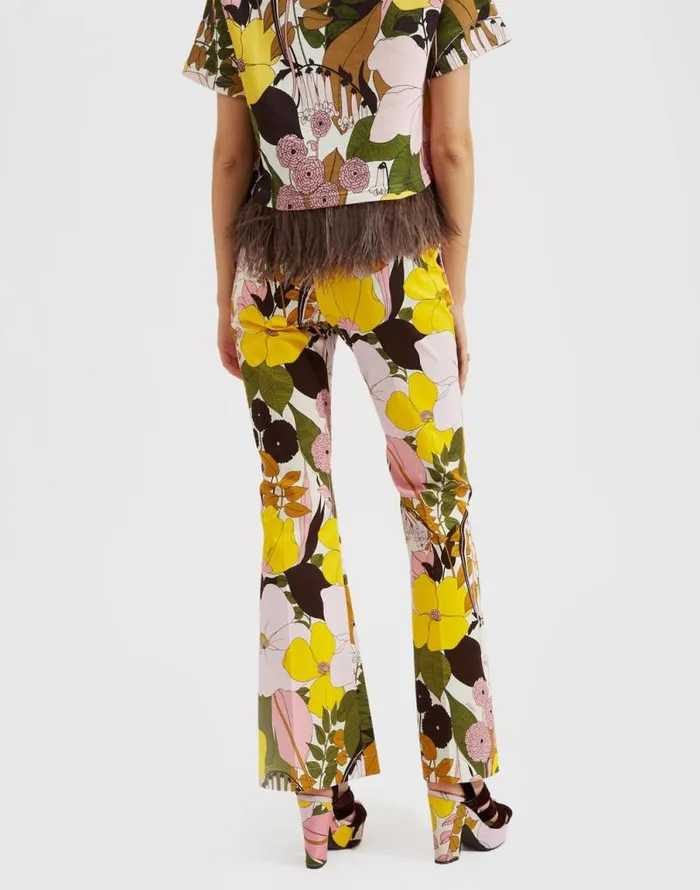 Saturday Night Pants Big Flower Rose Women La Double J Shorts and Pants Saturday Night Pants Big Flower Rose Women La Double J Shorts and Pants