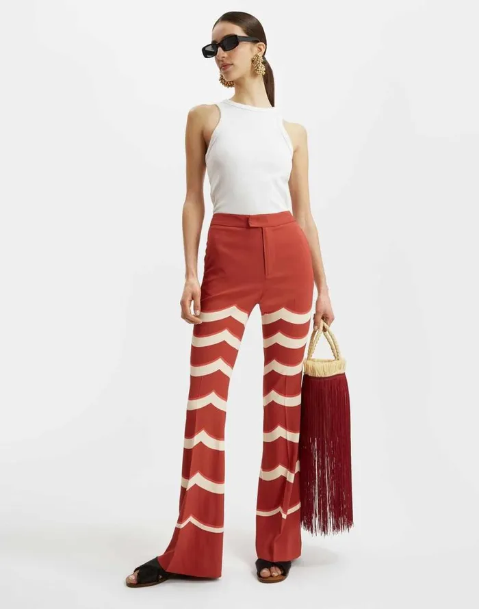 Saturday Night Pants Fans Place Red Women La Double J Shorts and Pants