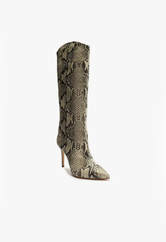 Schutz Shoes Boots Maryana Boot Natural Snake 8211 Women