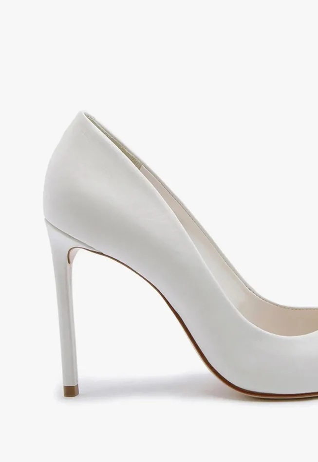 Schutz Shoes Pumps Lou Leather Pump White 8211 Women