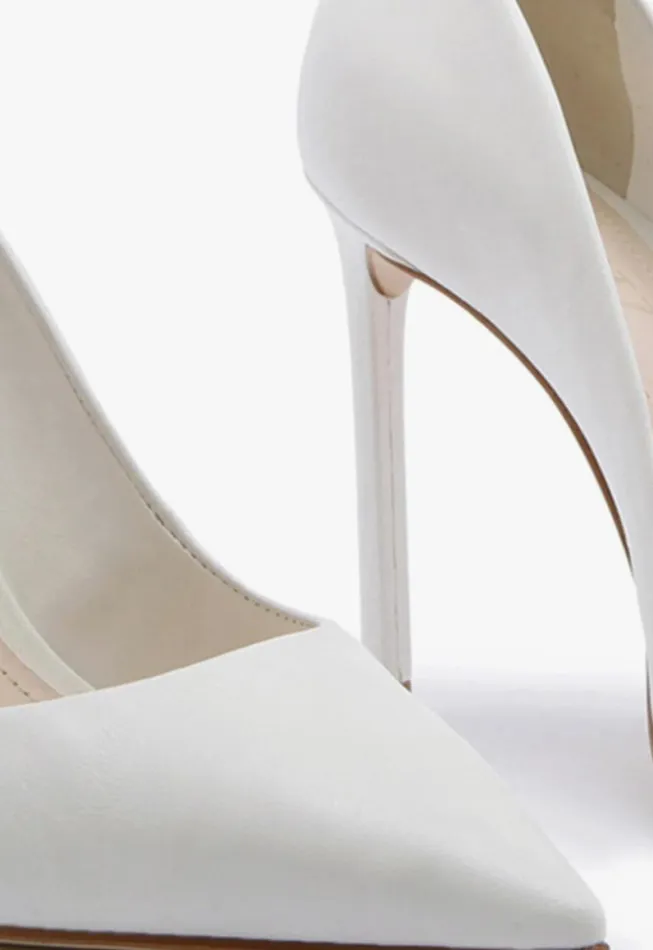 Schutz Shoes Pumps Lou Leather Pump White 8211 Women