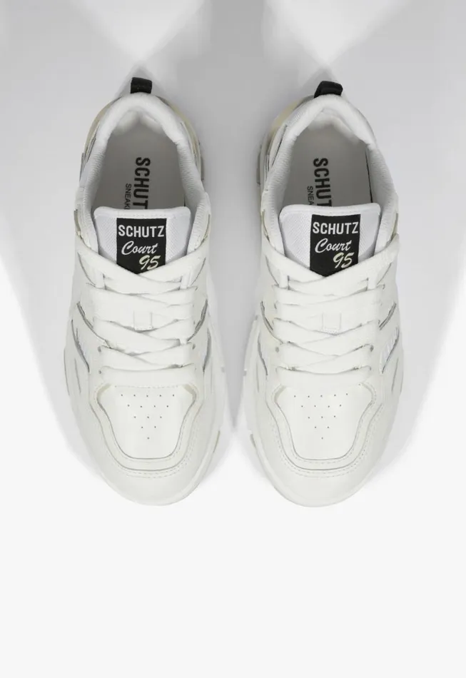 Schutz Shoes Sneakers Court 95 Sneaker Pearl 8211 Women