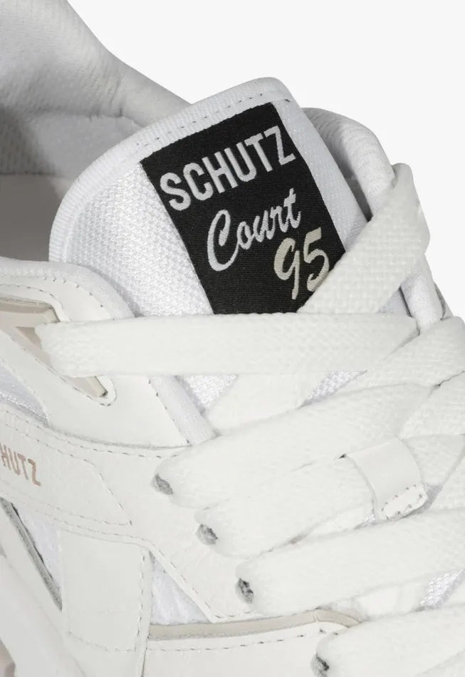 Schutz Shoes Sneakers Court 95 Sneaker Pearl 8211 Women