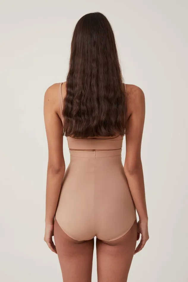Shapewear High Waist Bikini Brief Maple Sugar Women Cotton On Solutions