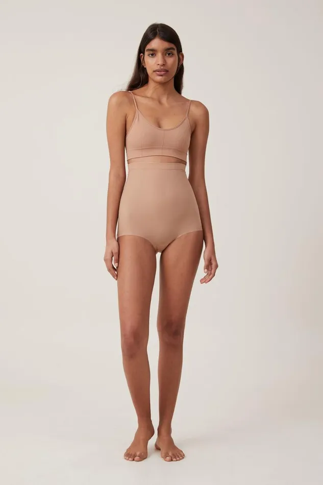 Shapewear High Waist Bikini Brief Maple Sugar Women Cotton On Solutions