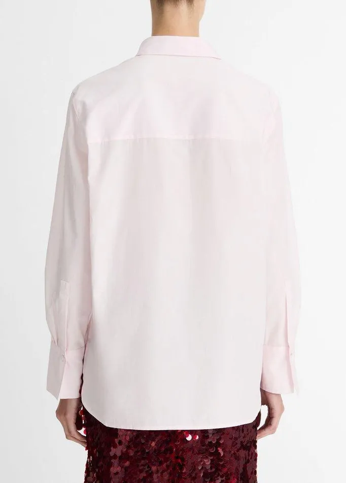 Shirts and Tops Women Vince Cotton Relaxed Straight Shirt Ballet Shirts and Tops Women Vince Cotton Relaxed Straight Shirt Ballet