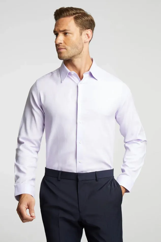 Shirts Men Ted Baker DALTON Lilac