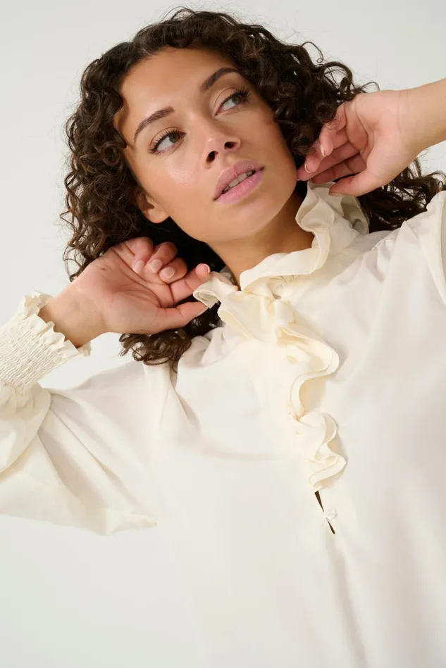Shirts Women CULTURE CUcamusa Shirt Spring Gardenia