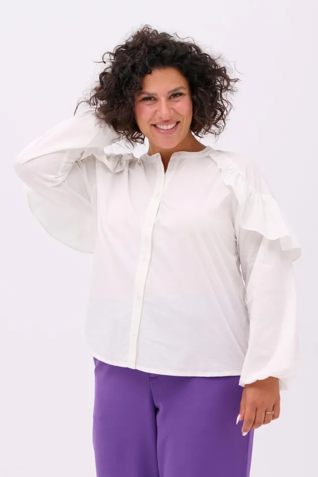 Shirts Women CULTURE CUesther Shirt Spring Gardenia