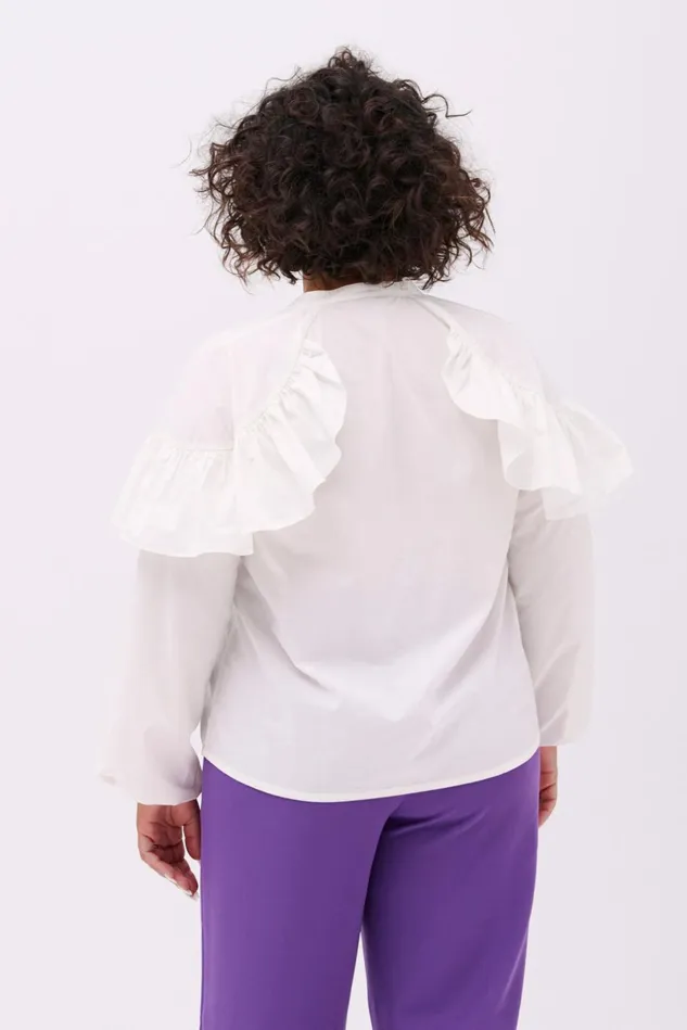 Shirts Women CULTURE CUesther Shirt Spring Gardenia