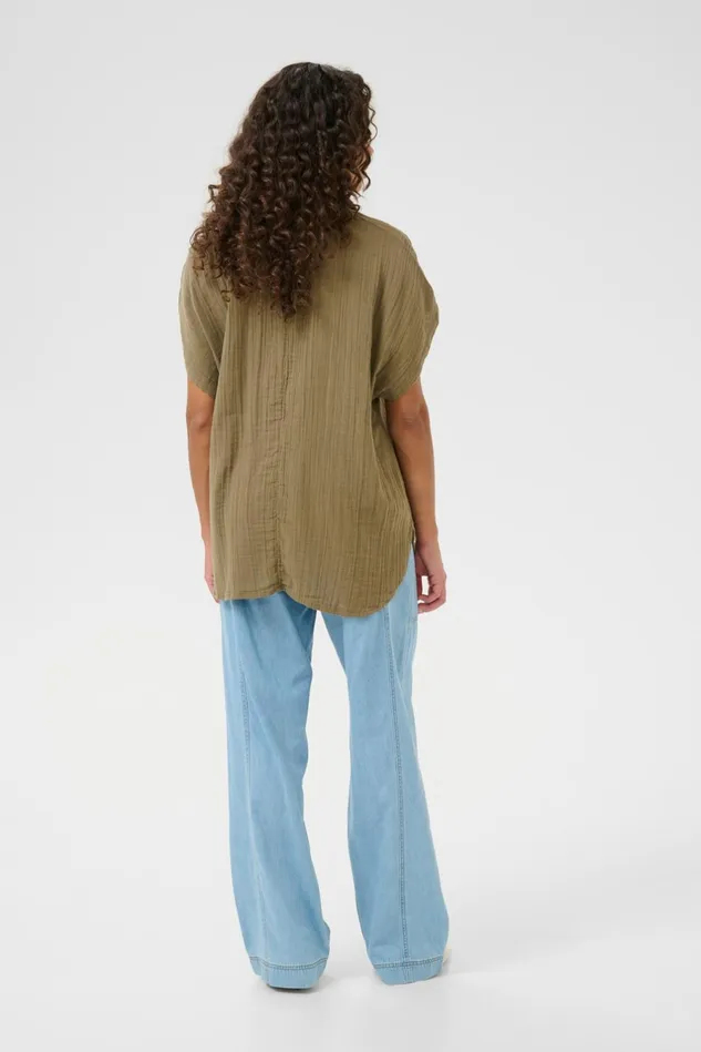 Shirts Women CULTURE CUmyra Shirt Dusky Green
