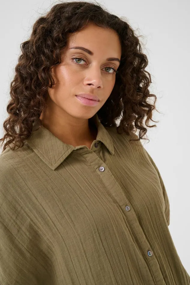 Shirts Women CULTURE CUmyra Shirt Dusky Green