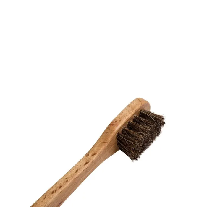 Shoe Care Men Moreschi Small Wooden Shoe Cleaning Brush
