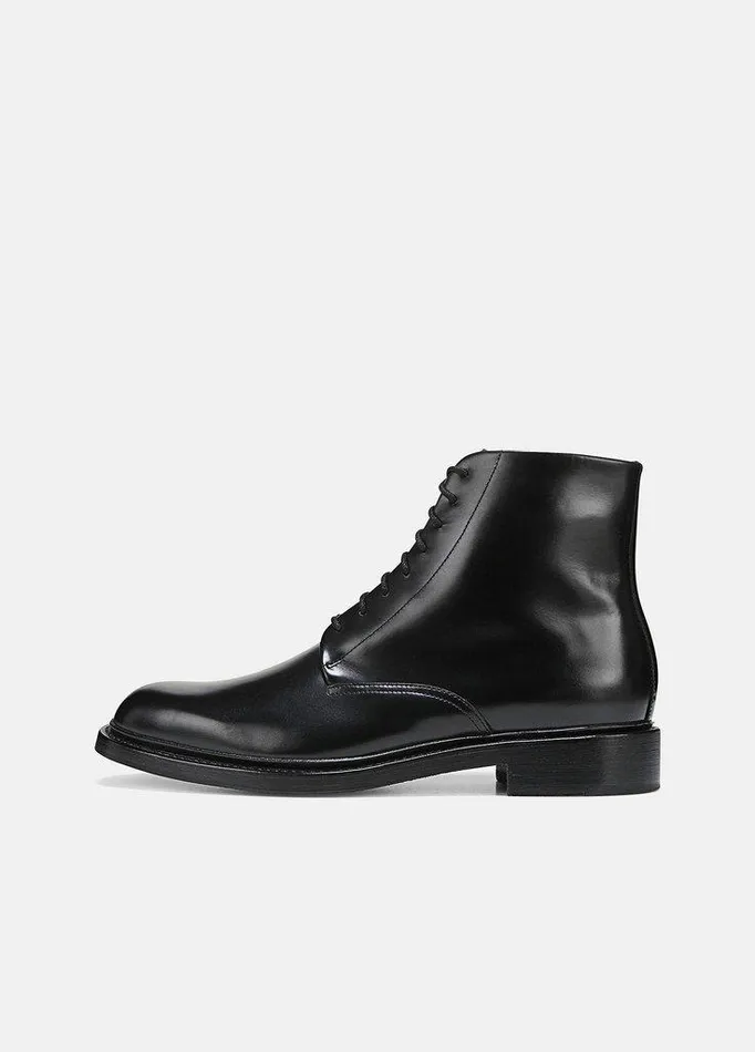 Shoes Men Vince Damian Leather Boot Black