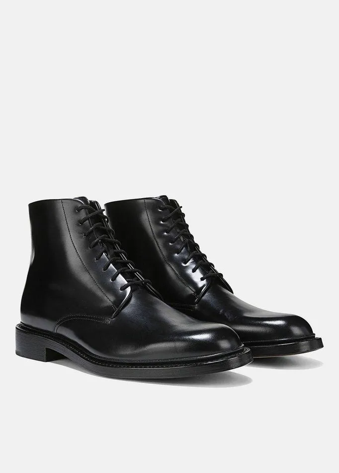 Shoes Men Vince Damian Leather Boot Black Shoes Men Vince Damian Leather Boot Black