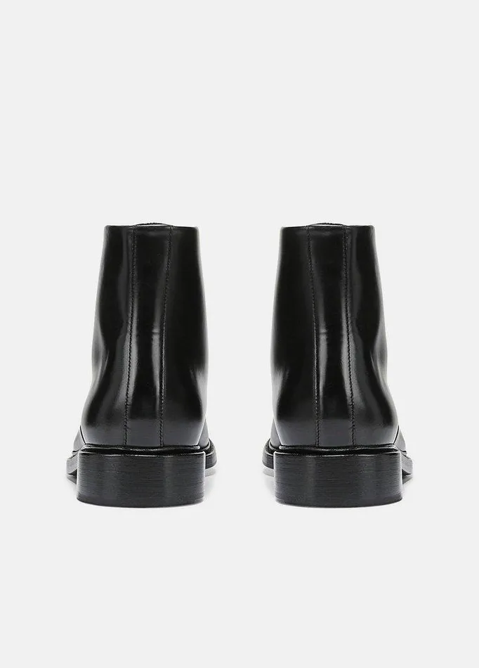 Shoes Men Vince Damian Leather Boot Black Shoes Men Vince Damian Leather Boot Black