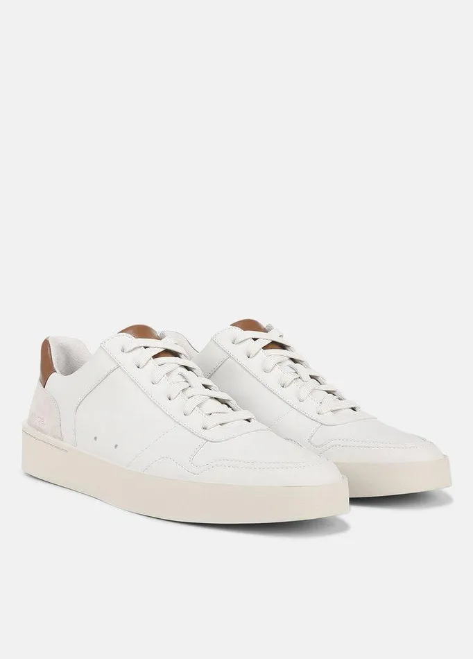 Shoes Men Vince Peyton Leather LaceUp Sneaker Chalk White Shoes Men Vince Peyton Leather LaceUp Sneaker Chalk White