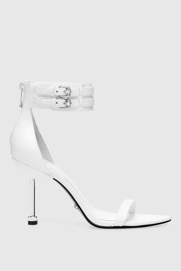 Shoes Shoes Rebecca Minkoff Juliana Ankle Strap Heel White