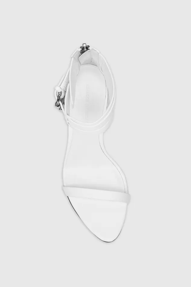 Shoes Shoes Rebecca Minkoff Juliana Ankle Strap Heel White