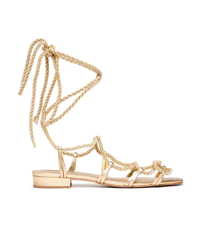 Shoes Women DEN Castille Gladiator Sandal Gold Metallic Shoes Women DEN Castille Gladiator Sandal Gold Metallic