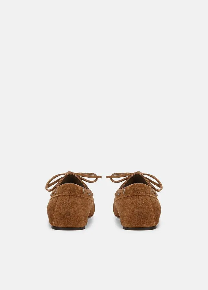 Shoes Women Vince Marin Suede LaceUp Loafer Elmwood Shoes Women Vince Marin Suede LaceUp Loafer Elmwood