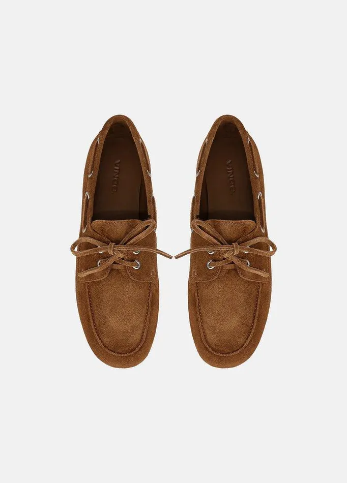 Shoes Women Vince Marin Suede LaceUp Loafer Elmwood Shoes Women Vince Marin Suede LaceUp Loafer Elmwood