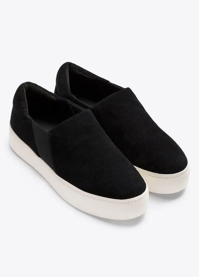 Shoes Women Vince Suede Warren Sneaker Black Shoes Women Vince Suede Warren Sneaker Black